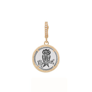 Owl on Trunk Love Token