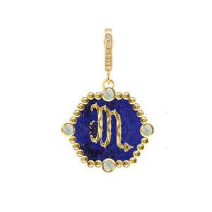 Scorpio with Opal (October) Celestial Stories Pendant
