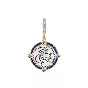 Swallow Carrying Banner Love Token