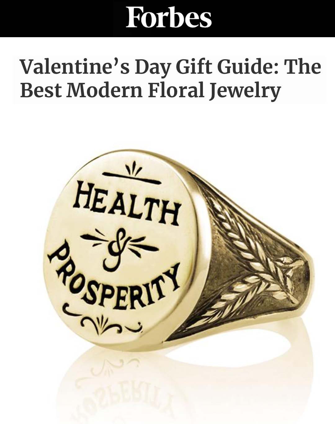 Forbes: The Best Modern Floral Jewelry