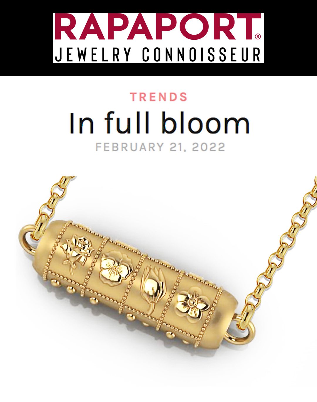 Jewelry Connoisseur: In Full Bloom