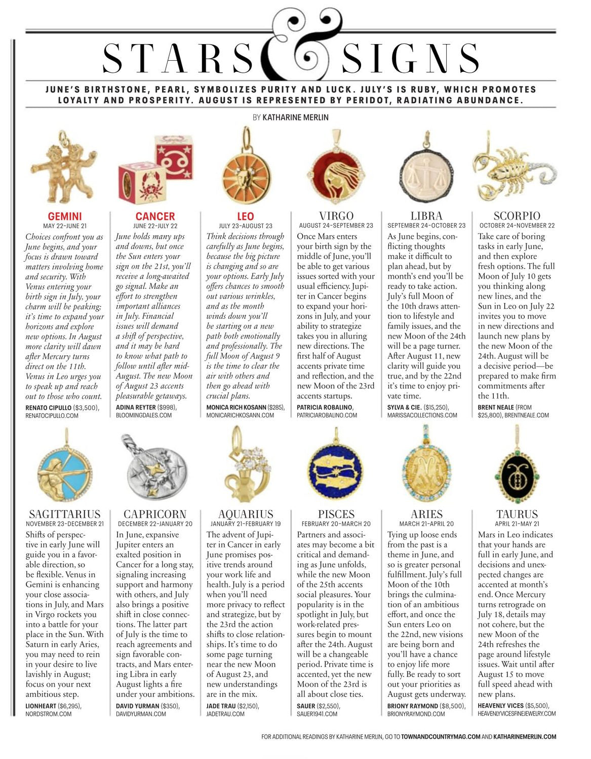 Town & Country: Stars & Signs