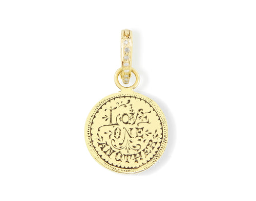 Love One Another 14k YG Reimagined Pendant