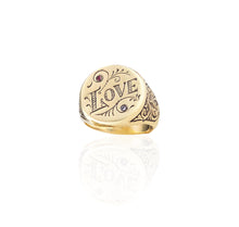 Love Signet Ring